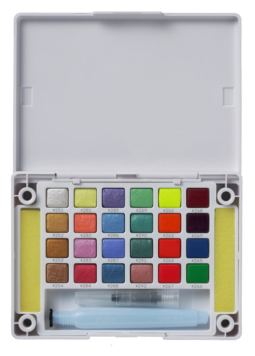 Sakura Koi Water Colors Sketch Box 24 Colores Creativos Surtidos
